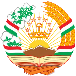 Emblem of Tajikistan (1993–present)