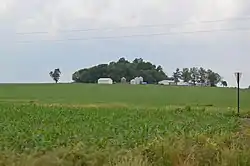 The Emerald Mound, a historic site in the township