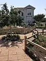 Gardens in front of Emma's home