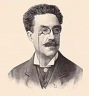 French sculptor Emmanuel Frémiet (1824–1910) c. 1897