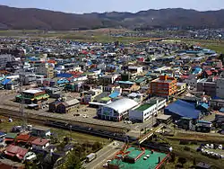 The town view from Gambōiwa