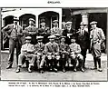 England Team 1913 - Ted Ray back left