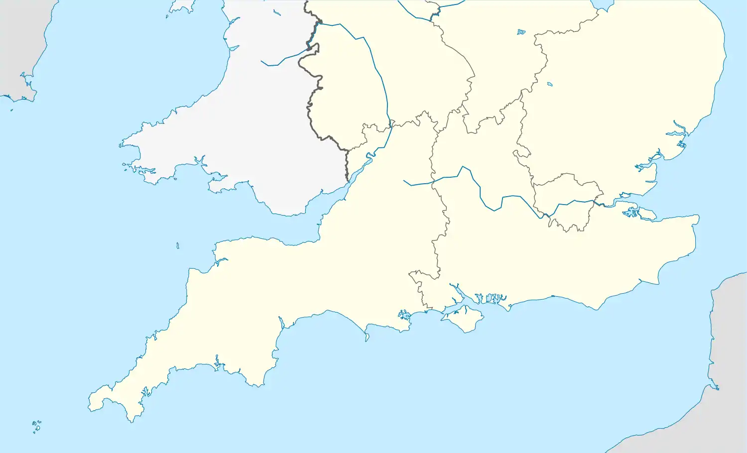 2011–12 Football Conference is located in Southern England