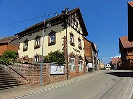 The town hall in Engwiller