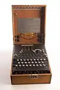 World War 2 era German Enigma Machine