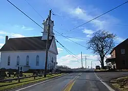 Intersection of Powells Valley Road and Enders Road