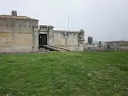 The gate as seen from the glacis