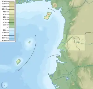 Bata is located in Equatorial Guinea