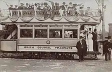 Erith Council Tram, 1905