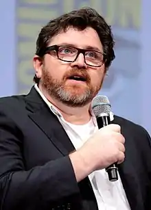 Cline at the 2017 San Diego Comic-Con