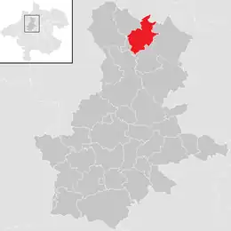 Location in the district