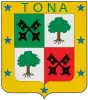 Official seal of Tona, Santander