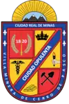 Official seal of Cerro de Pasco