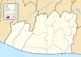 ENJ is located in Escuintla Department