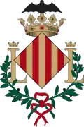 Valencia city's arms