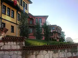 Old houses in Odunpazarı district