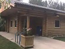 photograph of the post office in Ester, Alaska.