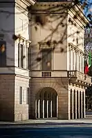 Palazzina Appiani's main entrance