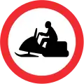 No snowmobiles