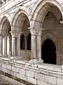 Gothic porch in Estremoz Castle