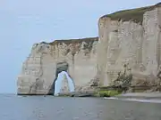 Limestone cliffs in Étretat