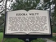 Eudora Welty marker