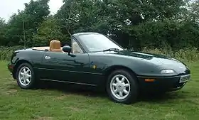 Mazda Miata convertible.