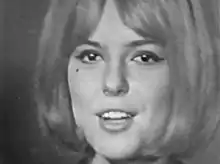 France Gall, winner of the 1965 contest for Luxembourg.