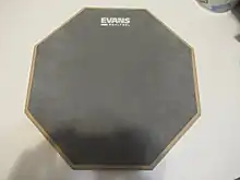 Evans RealFeel practice pad.