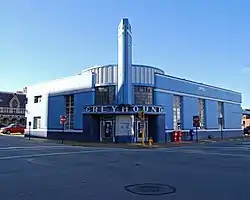 Greyhound Bus Terminal, former bus terminal often cited as a classic station