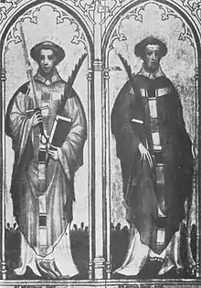 Hieromartyrs Ewald the Fair and Ewald the Dark.