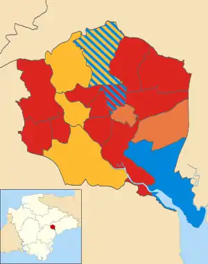 2000 results map