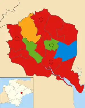 2022 results map