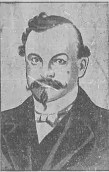 Ezra Savage ca. 1901 (sketch)