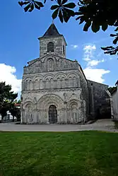 The church in Chadenac