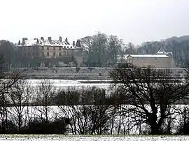 The chateau of Hombourg-Budange