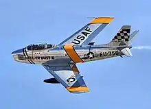 F-86 Sabre, 14 units