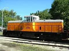 Ex-Fort Dodge and Des Moines centercab #2254.