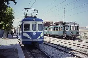 FEVE trains in 1987