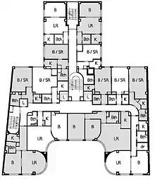 Florin Court floor plan