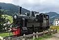 Locomotive FS R.410.004 of the Val Gardena Railway, restored and with new livery