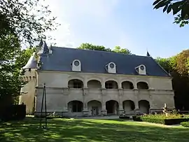 The chateau in Dampierre-sur-Boutonne