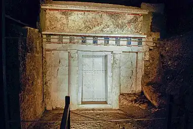 Facade of the Tomb of Philip II (Vergina, Greece), 336 BC