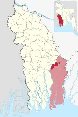 Location of Fakirhat