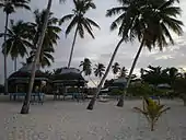 Beach fale Falealupo, Savai'i island