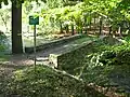 Flood level of August 2002 near Schafbrücke