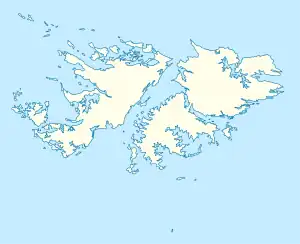 McDonnell Douglas Phantom in UK service is located in Falkland Islands