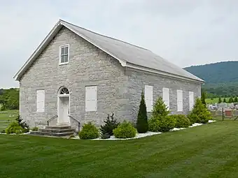 Fannettsburg Reformed Church, half a mile north of town, 2015