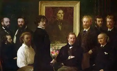 Henri Fantin-Latour: Hommage à Delacroix