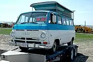 A Canadian Fargo camper conversion on the longer, 108-inch wheelbase